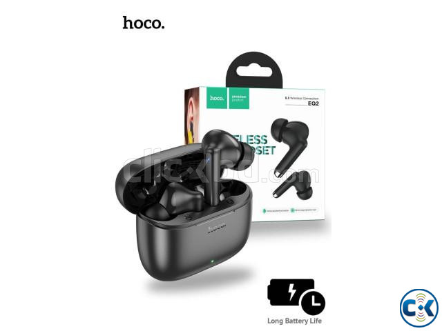 Hoco EQ2 True Wireless Premium Earbuds large image 4