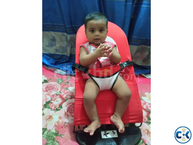 Baby Bouncer with Toys large image 1