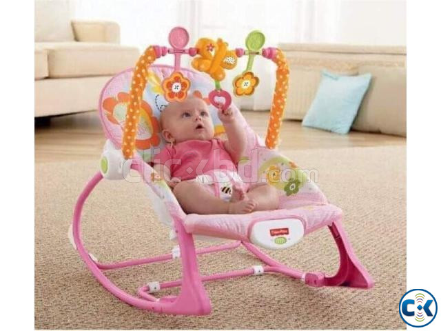 Baby Rocker with Musical Toy Bar Vibrations large image 1