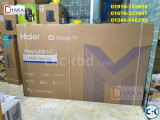 Haier 65 inch H65M80FUX Mini LED Google TV.