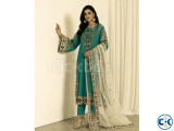 Embroidery Three Piece