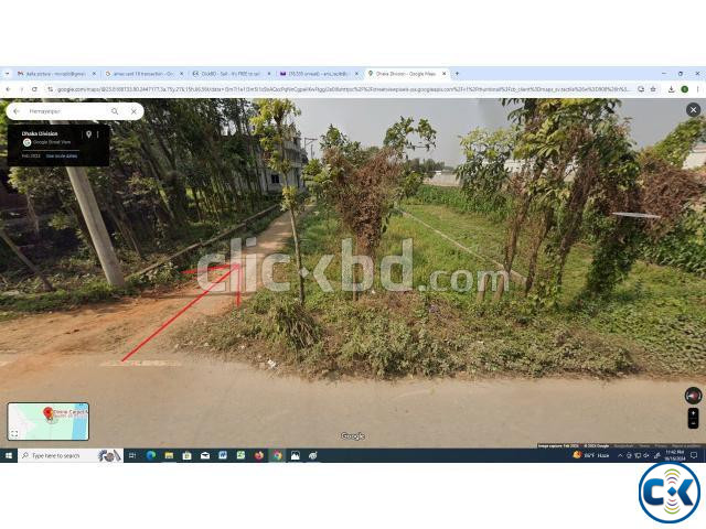9 decimal Land near Hemayetpur large image 2