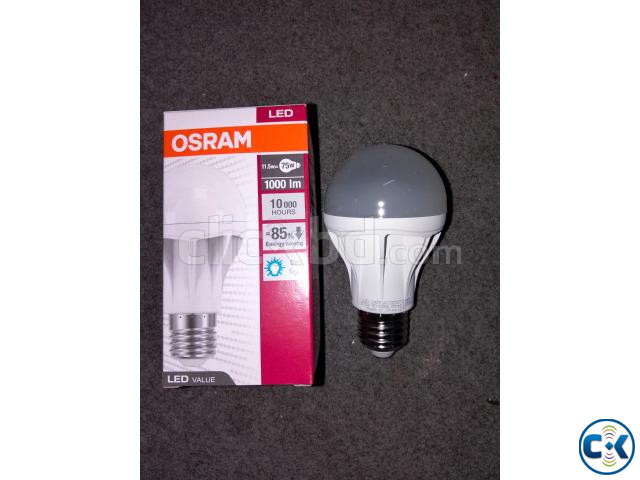 OSRAM 11.5W LED Bulb E27 Thread Type White Color 1000lm large image 1