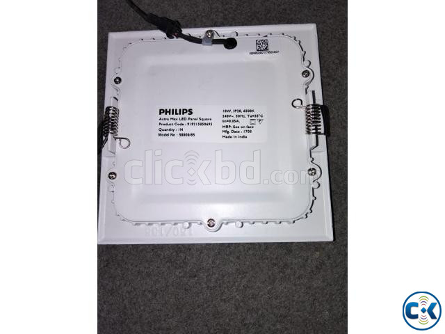 Philips Led 10W Square Concel Panel Light india large image 1
