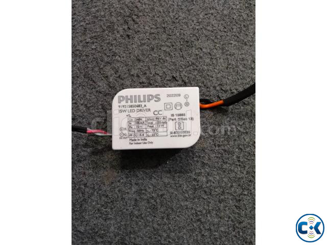 Philips 15W LED Panel Light Round Conceal Type 220V AC large image 2