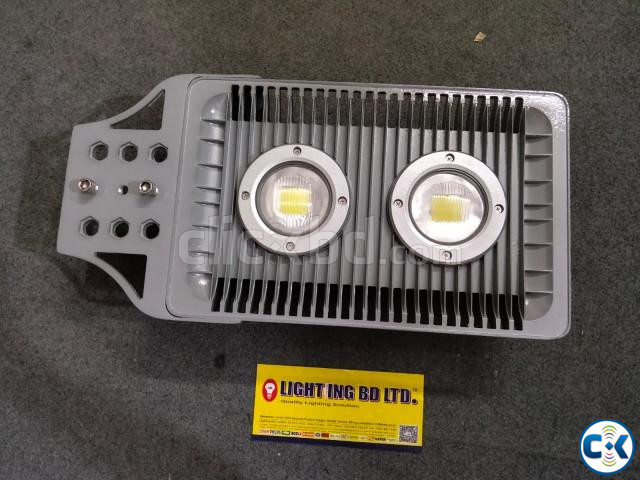 EcoLX 100W LED Lanch Type Street Light COB Chips White Color large image 1