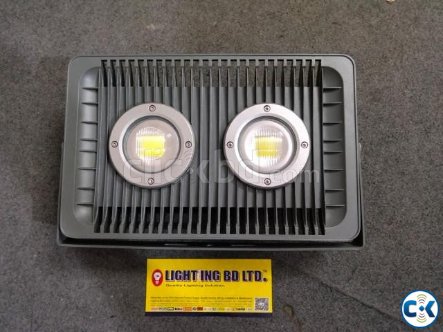 EcoLX 100W LED Flood Light COB Chips White Color GRAY BODY large image 1