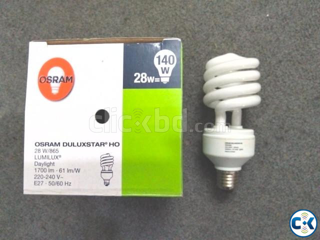 OSRAM 28W Energy Saving Lamp E27 Day Light 6500k 1700lm  large image 2