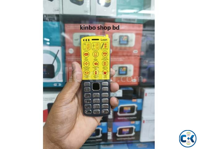 GDL Lean Metal Frame Ultra Slim Button Mobile Dual Sim large image 3