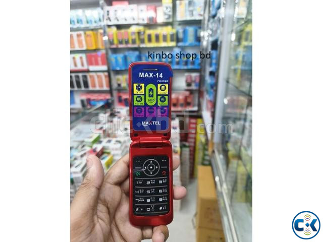Maxtel Max14 Folding Mobile Dual Sim large image 2