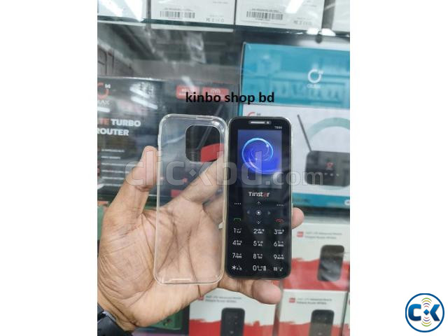 Tinstar T666 Four Sim Button Mobile With Back Cover large image 1