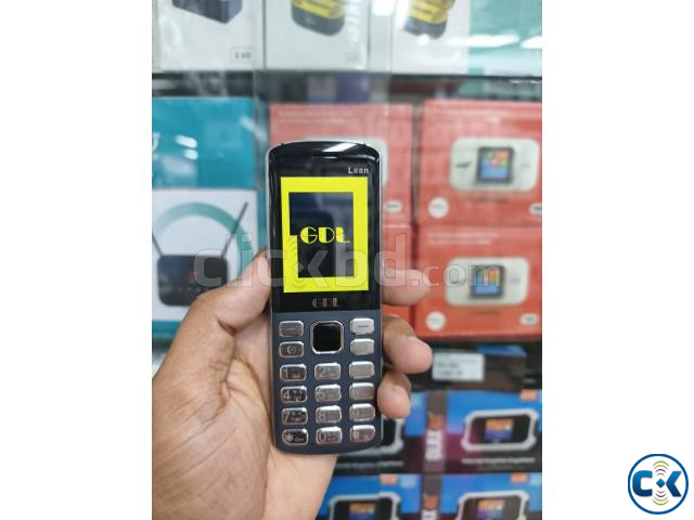 GDL Lean Metal Frame Ultra Slim Button Mobile Dual Sim large image 4