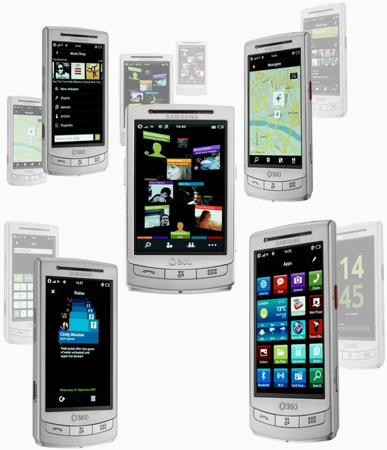 Samsung H1 GT I8320 Vodafone 360 series large image 0
