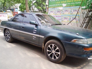 Toyota Corona Exiv 92 Reg 97 green All Auto MT large image 0