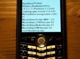 blackberry 8100