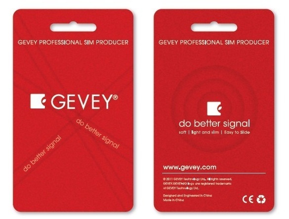 Gevey Sim for Iphone 4..... Unlockable Sim Tray... large image 0