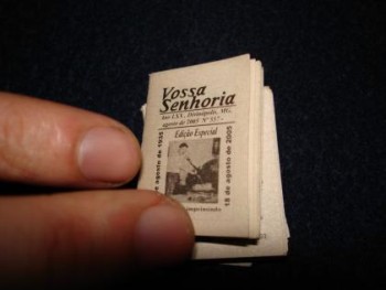 World smallest newspaper-Vossa Senhoria large image 0