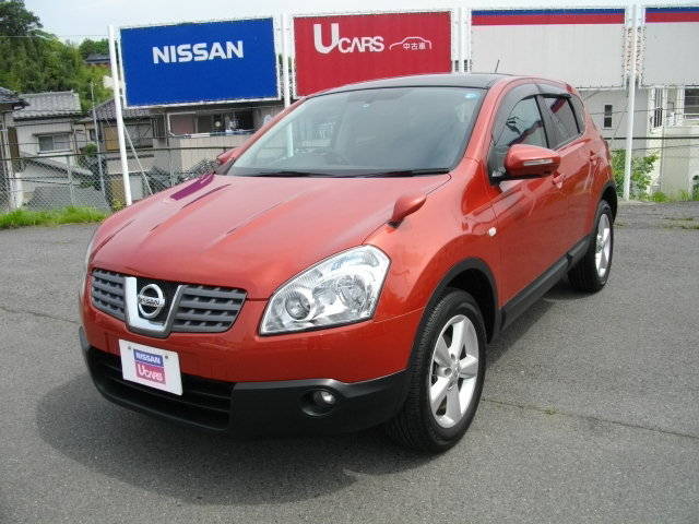 2007 NISSAN DUALIS ORANGE 2.0L GLASSROOF HID ALLOY large image 0