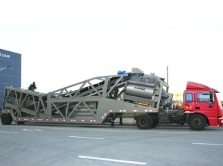 MOBILE CONCRETE BATCH MIXING PLANT