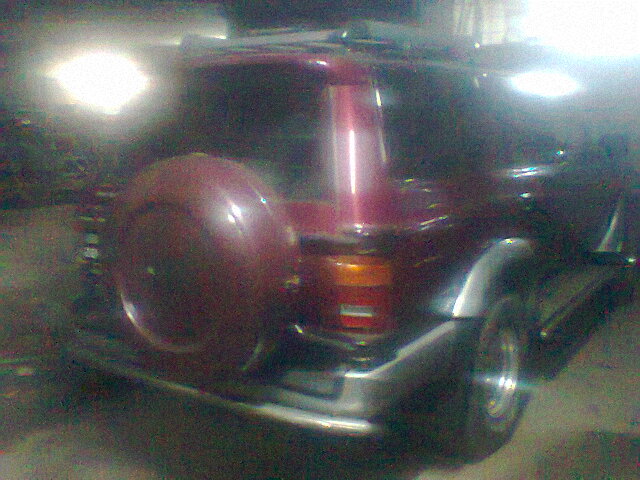 Tooyota Hilux Surf 1995 Model Redwine Color 3000 large image 0