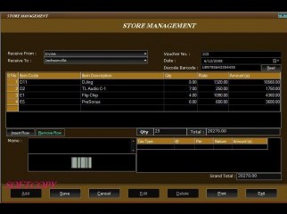 Mini STORE MANAGEMENT Software.........