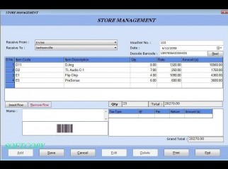 Mini STORE MANAGEMENT Software...........