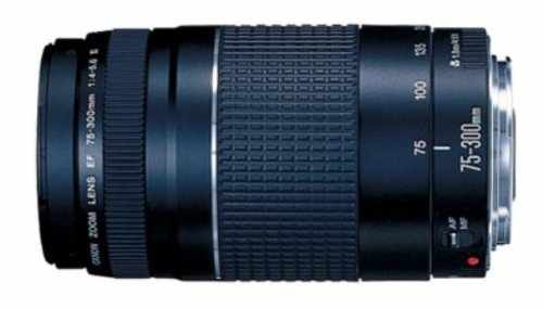 Canon EF 75-300mm f 4-5.6 III Telephoto Zoom Lens large image 0