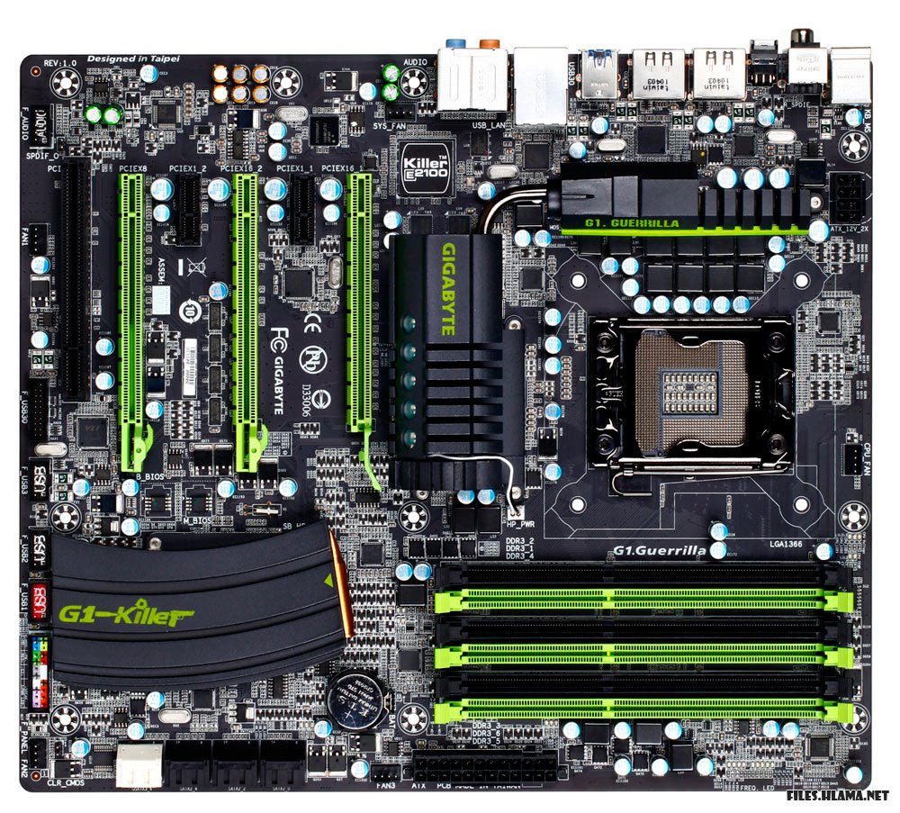 Gigabyte GA-G1.GUERRILLA Intel X58 LGA 1366 ATX large image 0