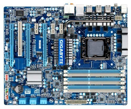 Gigabyte GA-X58-USB3 rev. 1.0 - motherboard large image 0