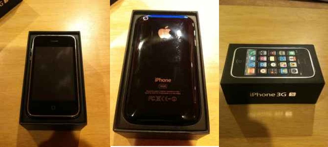 Unlocked Black 3gs Iphone 16gb large image 0