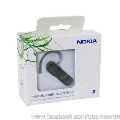 Nokia Bluetooth Headset BH-108 - 01756812104 large image 0