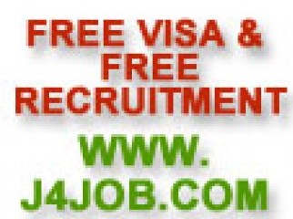 FREE VISA JOBS FREE RECRUITMENT FREE GULF RECRUI