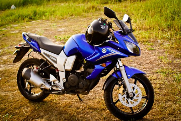 Yamaha Fazer 153cc Electric Blue large image 0