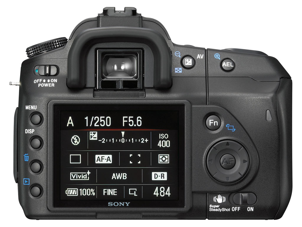 Sony Alpha-200 DSLR large image 1