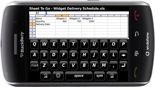 BlackBerry Storm 9500smartphone -3G large image 0