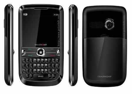 Symphony X120 black dual sim Hi-speed intenet large image 0