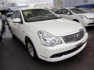 2006 NISSAN BLUEBIRD PEARL HDD NAVI BEIGE INTERIOR