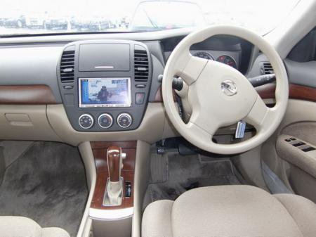 2006 NISSAN BLUEBIRD PEARL HDD NAVI BEIGE INTERIOR large image 1