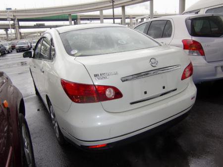 2006 NISSAN BLUEBIRD PEARL HDD NAVI BEIGE INTERIOR large image 2