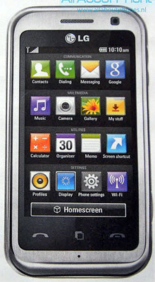 LG KM900 large image 1