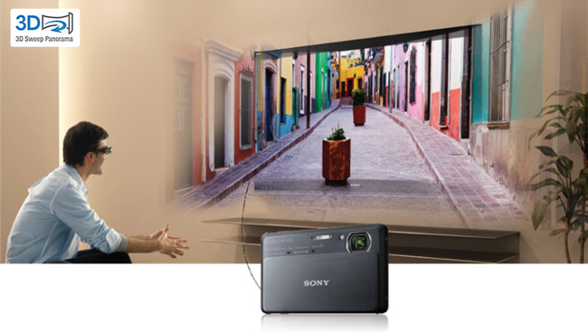 SONY TX9 BLACK 3D FULL HD CAMERA CAL-01911310896 large image 0