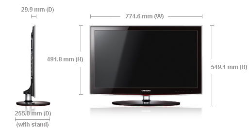 C4000 32Inch LED samsung with 5 years warranty large image 0