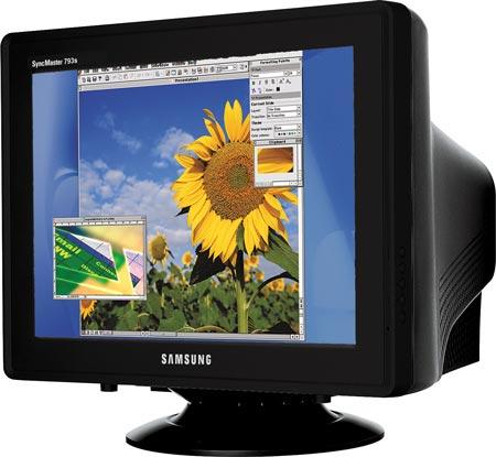 Samsung 17 CRT Black Urgent Sell large image 0