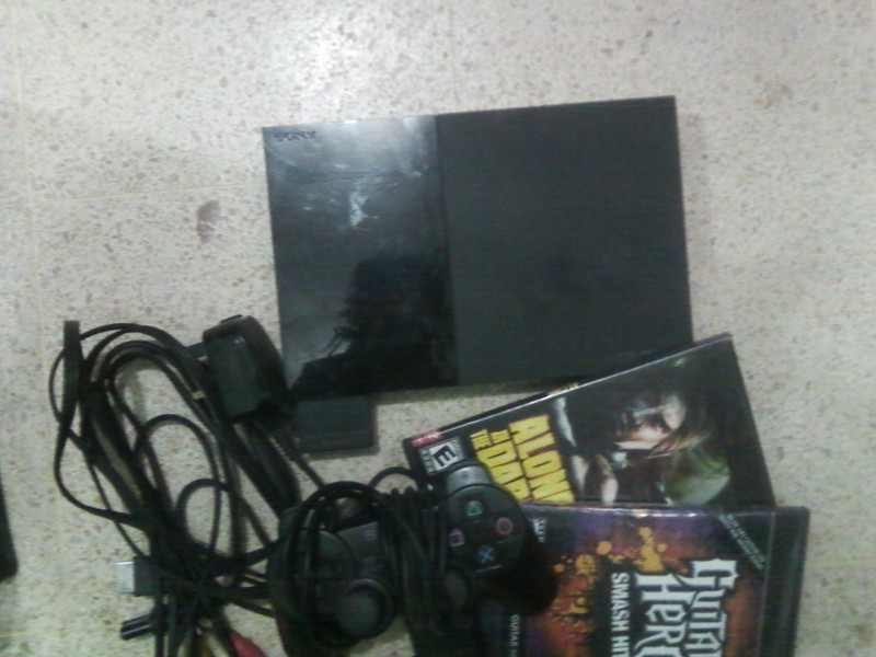 SONY PLAYSTATION 2 SLIM IN GREAT CONDITION large image 0