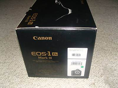 Brand New Canon EOS 1Ds Mark III 21.1 MP Digital large image 0
