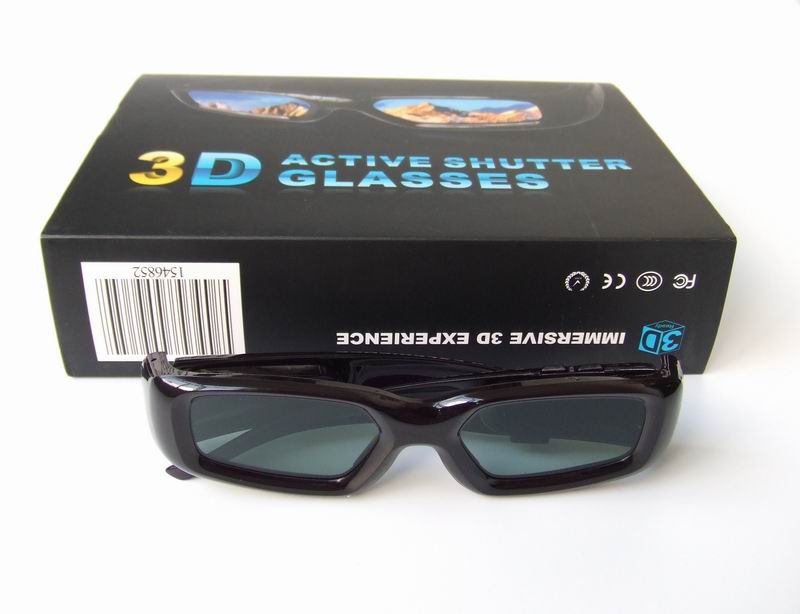 3D GLASS POLARIZED LENSE.FOR REAL 3D COLOR LCD LED large image 0