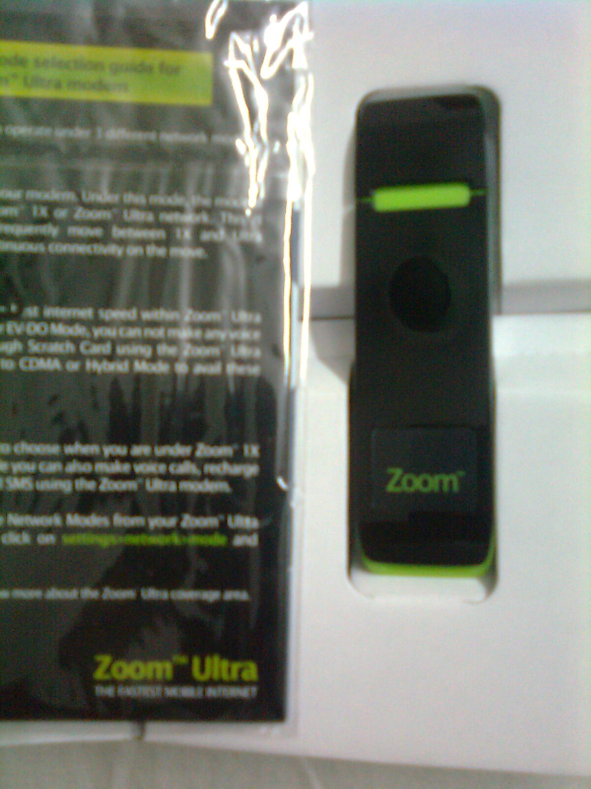 Zoom Ultra USB Modem - urgent sell in lowest price large image 0