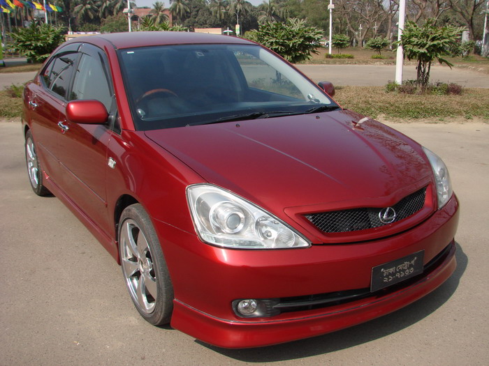 Super Fresh Lexus Allion 2006 Red Wine Color large image 0