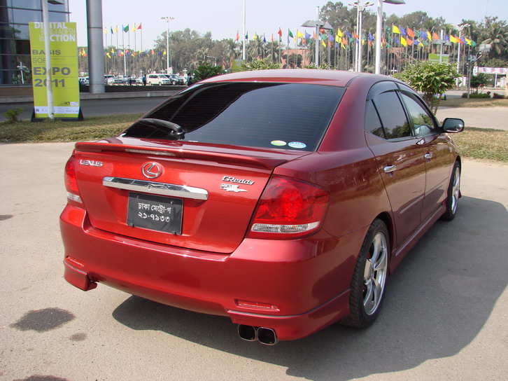 Super Fresh Lexus Allion 2006 Red Wine Color large image 1