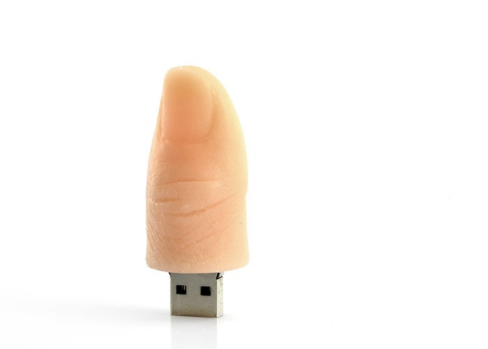 Finger USB Flash Drive 4GB  large image 1